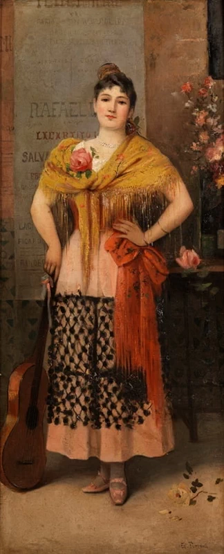 Ragazza con chitarra